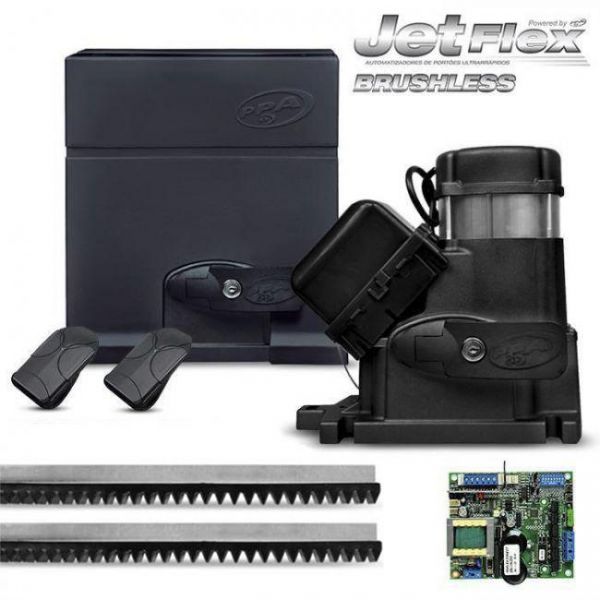 kit automatizador ppa motor deslizante industrial dz ind 2 2 robust jet flex bldc 1 600