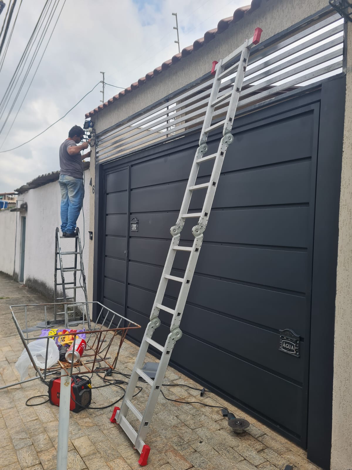 manutenção de portão