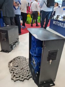 Motor de portão rápido motor deslizante de corrente