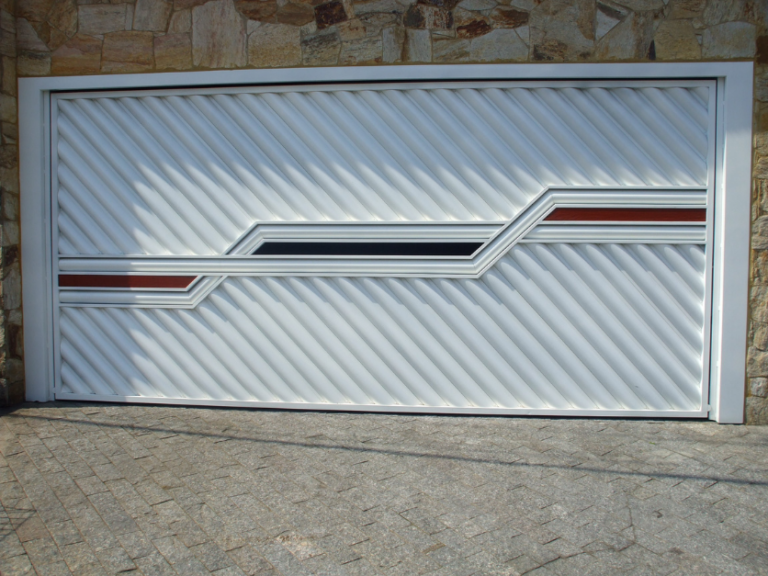 Portões Automáticos Portão de chapa galvanizada