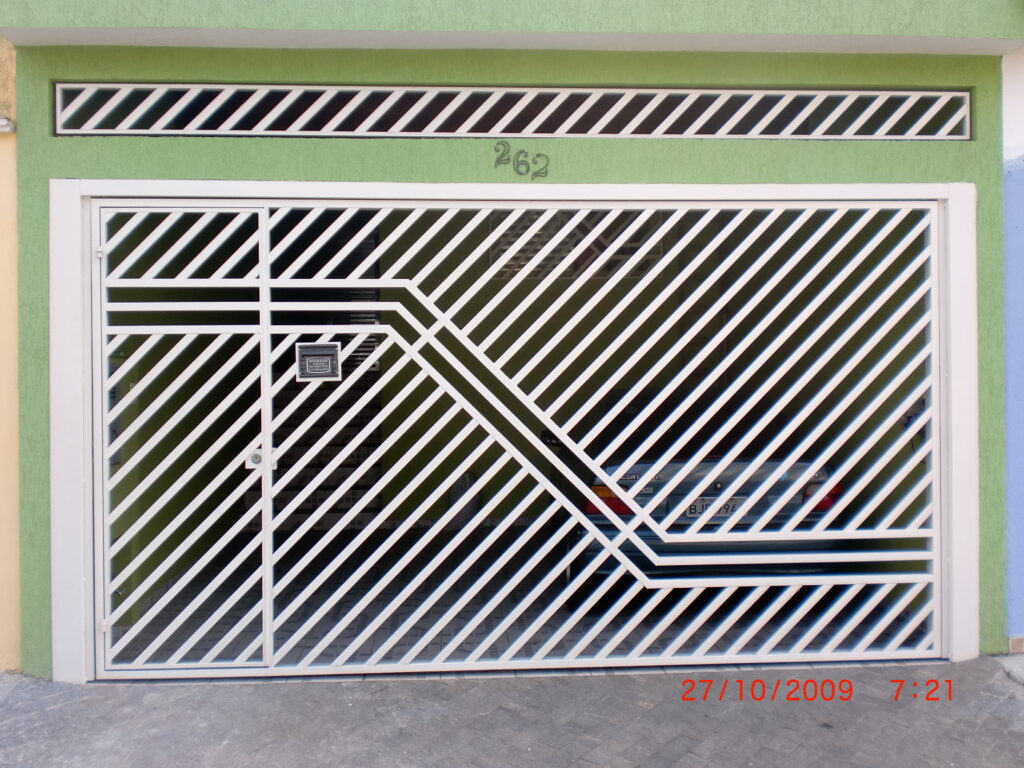 portão automático de ferro