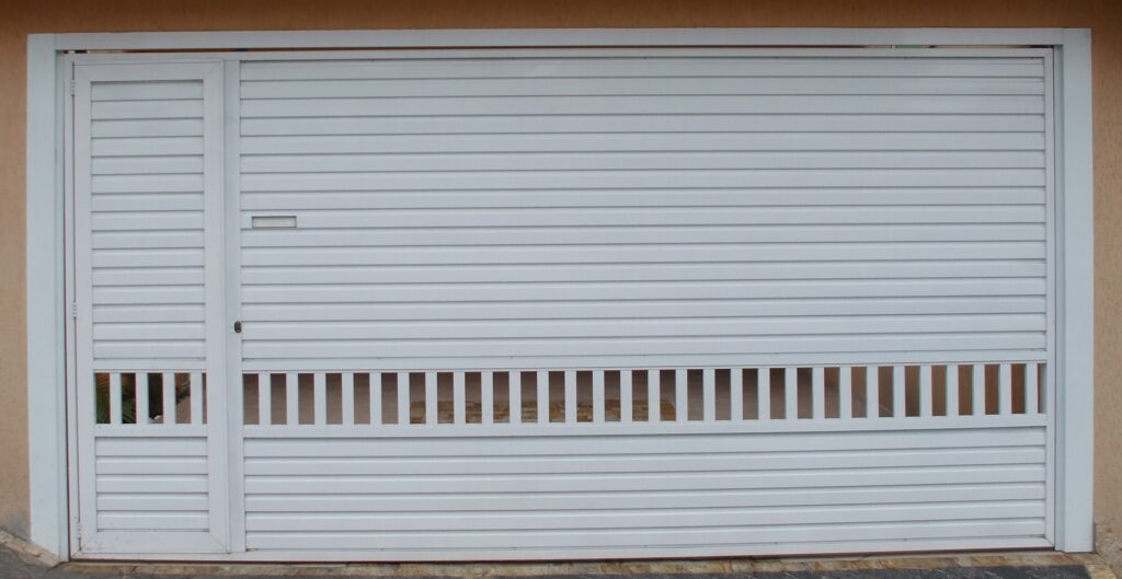 portão de chapa cartola