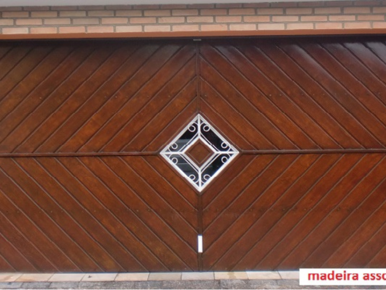 Portões Automáticos portão de madeira