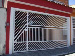 Portões de Ferro Galvanizado portão de tubo galvanizado diagonal